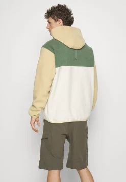 Quiksilver Ocean View Mix Up Hoody - Sweater Met Rits - Pale Khaki -Kleding Verkoop 00b2ccfaa2b64fdd9d46355b31147b29