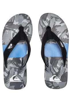 Quiksilver Molokai Layback - Teensandalen - Black/Grey -Kleding Verkoop 09564e2237a248e09e6604d015fa0135