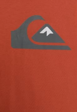 Quiksilver Comp Logo Unisex - T-Shirt Print - Mecca Orange -Kleding Verkoop 09a4d8b8107449d18a4a77ff6e9f1853