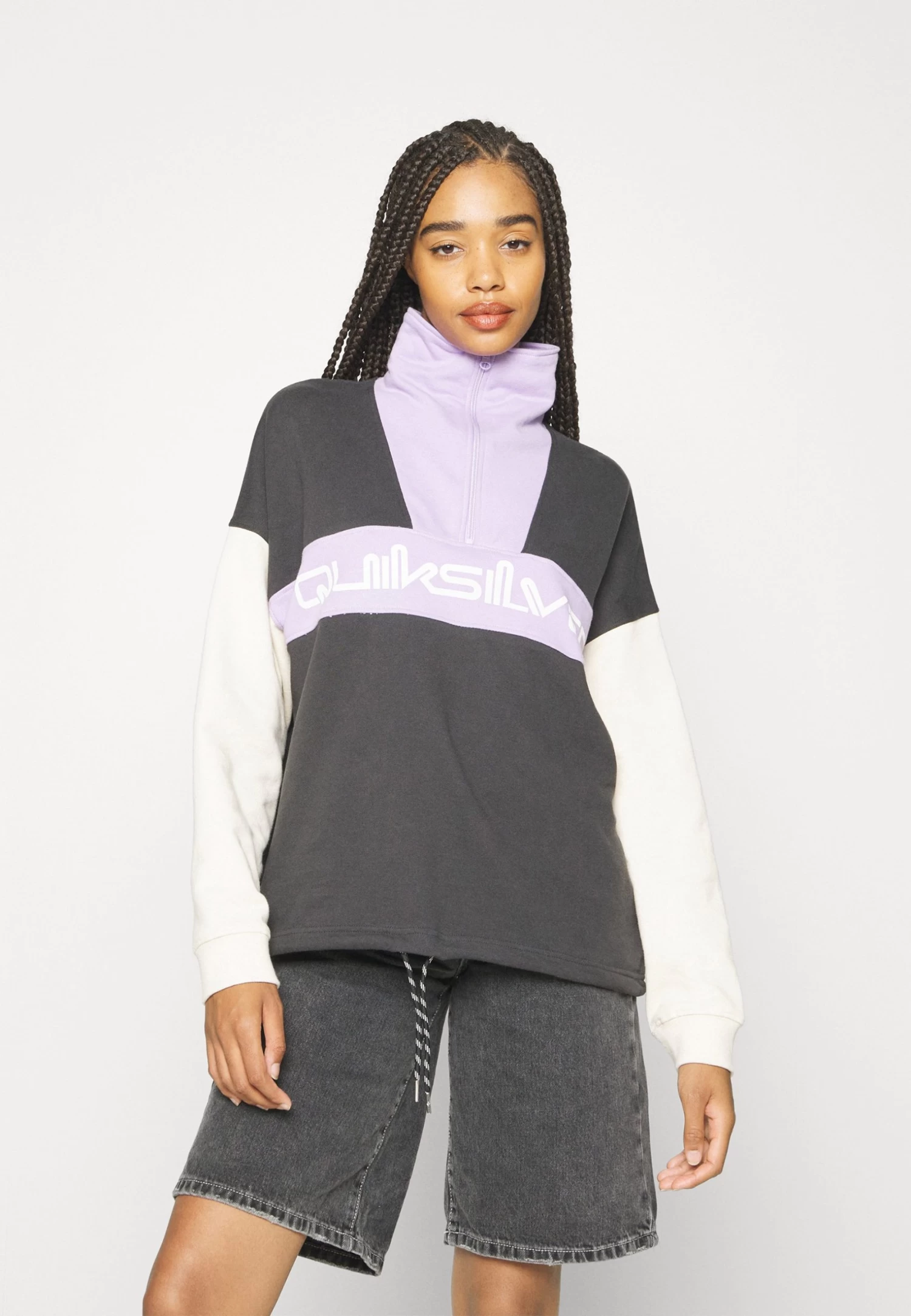 Quiksilver Block - Sweater - Tarmac 5 Quiksilver Block - Sweater - Tarmac - Afbeelding 3