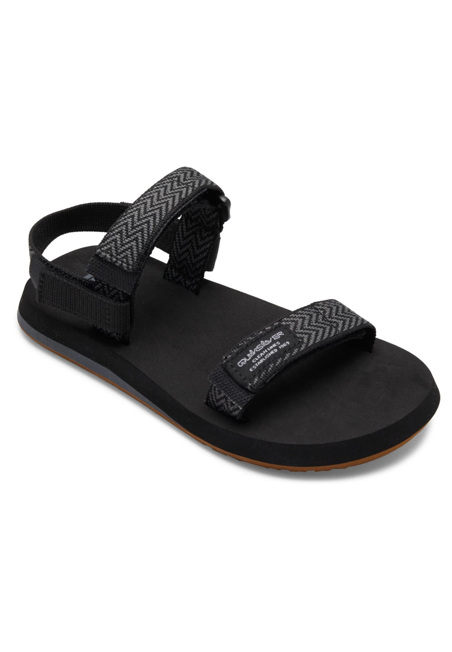 Quiksilver Monkey Caged - Outdoorsandalen - Black/Grey/Black 7 Quiksilver Monkey Caged - Outdoorsandalen - Black/Grey/Black - Afbeelding 5