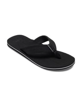 Quiksilver Molokai Layback- Pantoffels - Black White Black -Kleding Verkoop 1370c5d8273749a890d5efef8d52e29e