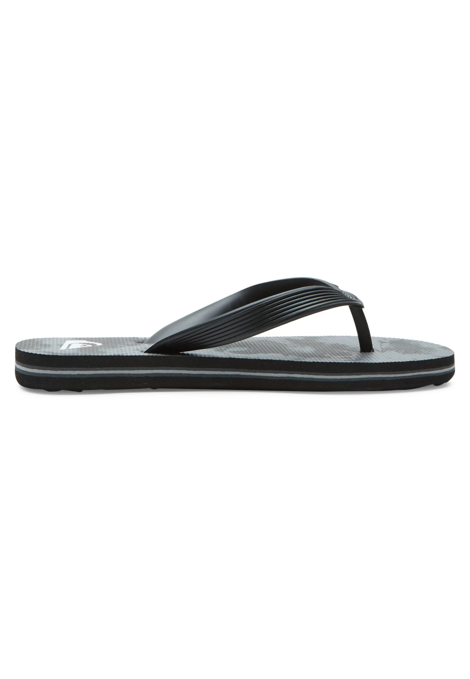 Quiksilver Molokai - Teenslippers - Black Grey Black 7 Quiksilver Molokai - Teenslippers - Black Grey Black - Afbeelding 5