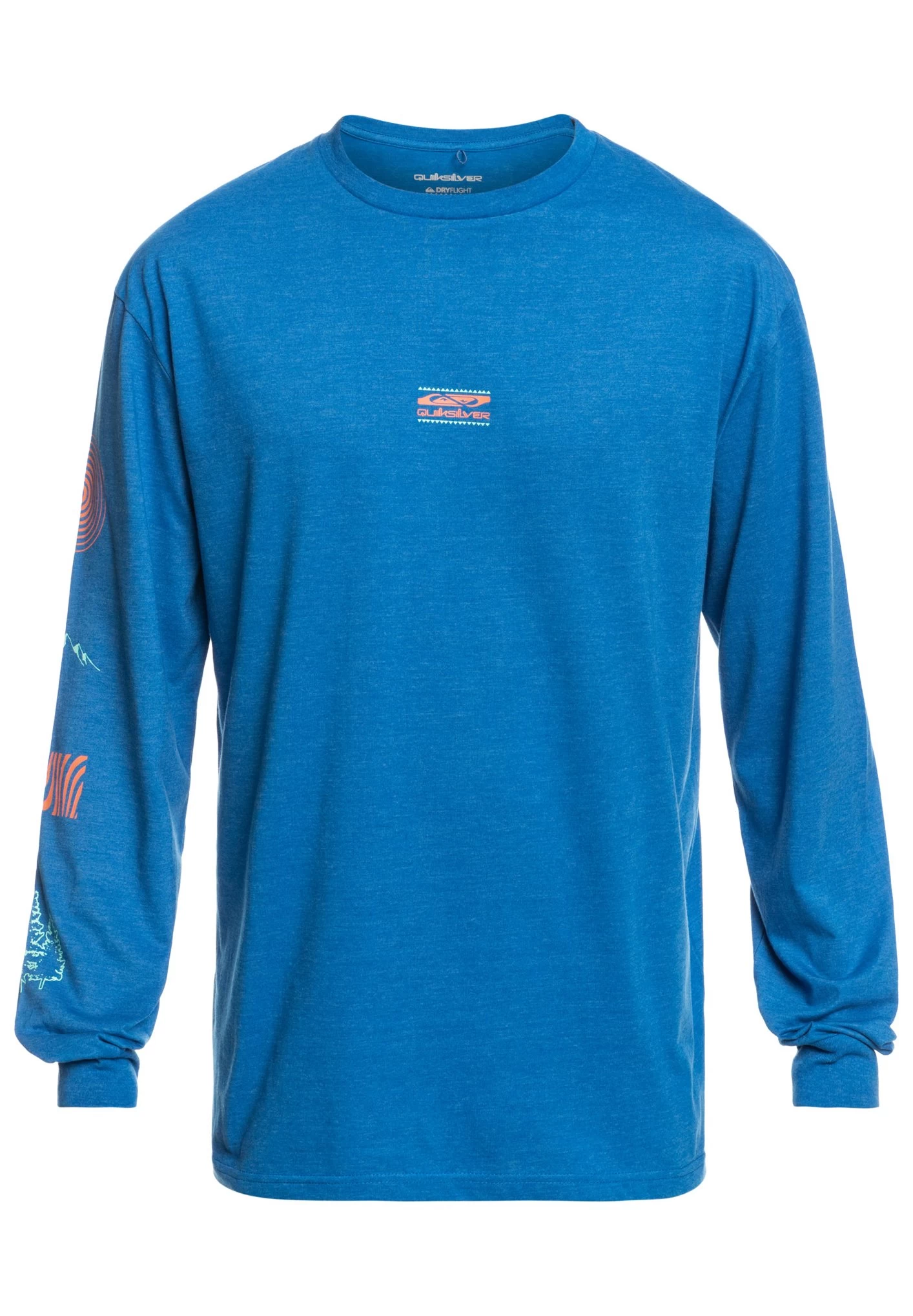 Quiksilver Fragment Of Nature Ls - Longsleeve - Snorkel Blue 8 Quiksilver Fragment Of Nature Ls - Longsleeve - Snorkel Blue - Afbeelding 6