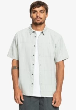 Quiksilver Authentic Influenced Manches Courtes Pour- Overhemd - Grey