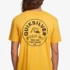 Quiksilver Timeless Spin - Pour Eqyzt07311 - T-Shirt Print - Yolk Yellow -Kleding Verkoop 184e3904cd5e4c9c9b9dac0de760996e