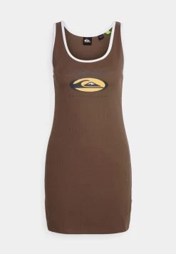 Quiksilver Uni Tank Dress - Etui-Jurk - Brown-Smu 12 Quiksilver Uni Tank Dress - Etui-Jurk - Brown-Smu -Kleding Verkoop 1a09617f06b8413ba76d75cf0a3d186d