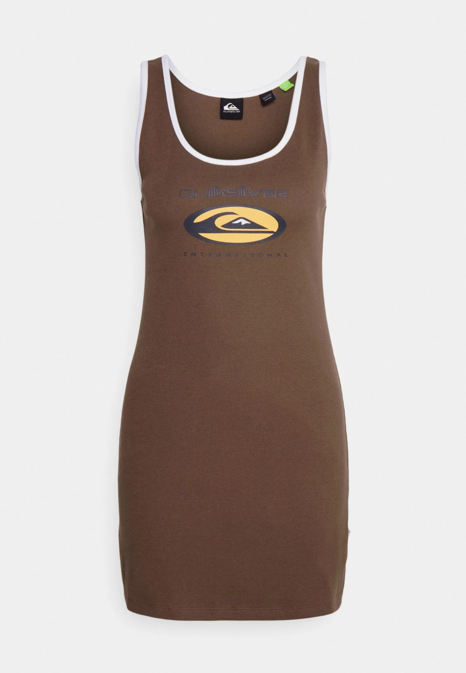 Quiksilver Uni Tank Dress - Etui-Jurk - Brown-Smu 7 Quiksilver Uni Tank Dress - Etui-Jurk - Brown-Smu - Afbeelding 5