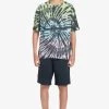 Quiksilver Radical Times - T-Shirt Print - Green -Kleding Verkoop 1b7717ac9f8a4be8ae3a12e93a98828d