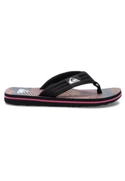 Quiksilver Molokai Layback - Teensandalen - Black Orange Grey -Kleding Verkoop 211da7f322664e3f89f14a06683e48e2