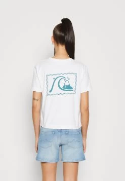 Quiksilver Uni Screen Tee - T-Shirt Print - White