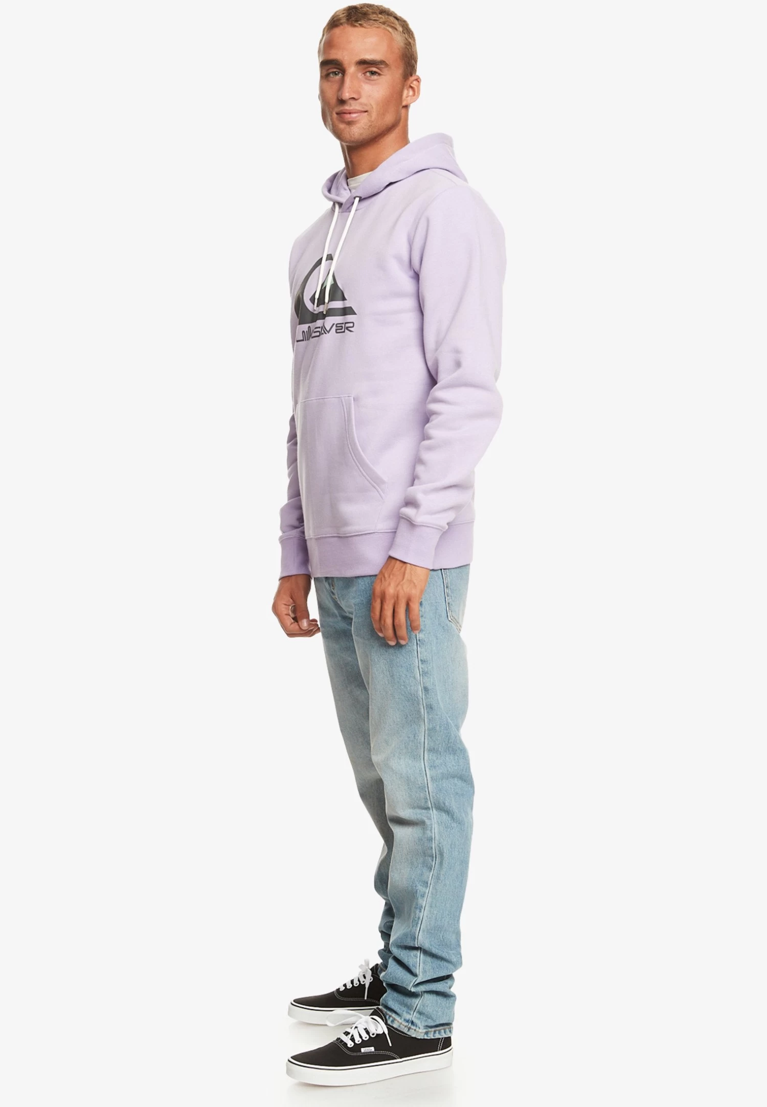 Quiksilver Big Logo - Hoodie - Purple 4 Quiksilver Big Logo - Hoodie - Purple - Afbeelding 2