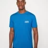 Quiksilver Sport T-Shirt - Snorkel Blue -Kleding Verkoop 27f265d18df34db686eeb9648105c29f