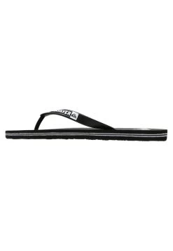 Quiksilver Molokai - Teenslippers - Black/White