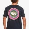 Quiksilver Omni Circle - T-Shirt Print - Blue