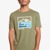 Quiksilver Landscape Lines Eqyzt - T-Shirt Print - Gph -Kleding Verkoop 2e2bda75f2354023810dbde3fcf6105e