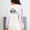 Quiksilver Uni Tee Dress Screen- Jerseyjurk - Birch -Kleding Verkoop 351a0b9579f9431caba875699a465558