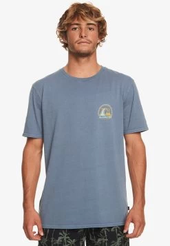 Quiksilver Clean Circle - T-Shirt Print - Byg -Kleding Verkoop 37fc2a8945a641268d35ca2e031614a8