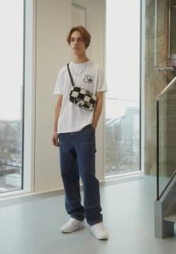 Quiksilver Theoriginal Kvj0 - T-Shirt Print - White -Kleding Verkoop 4068e3b9d56e4eaaa75c9f060924321c