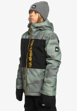 Quiksilver Side Hit De Snow Technique Pour - Snowboardjas - Green -Kleding Verkoop 4340c61faf9f4297845535565edf3c6e