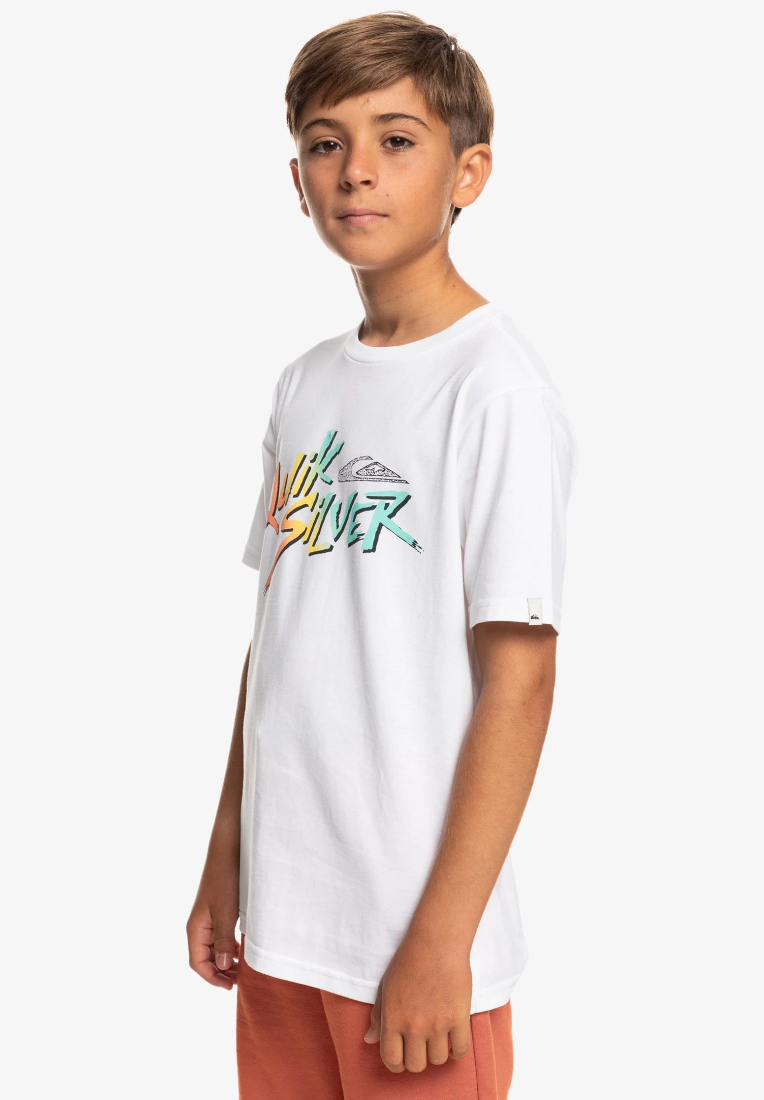 Quiksilver Signature Move Ss Yth - T-Shirt Print - White 7 Quiksilver Signature Move Ss Yth - T-Shirt Print - White - Afbeelding 5
