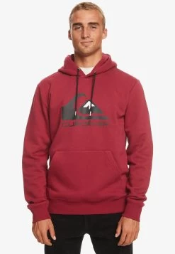 Quiksilver Big Logo - Hoodie - Red