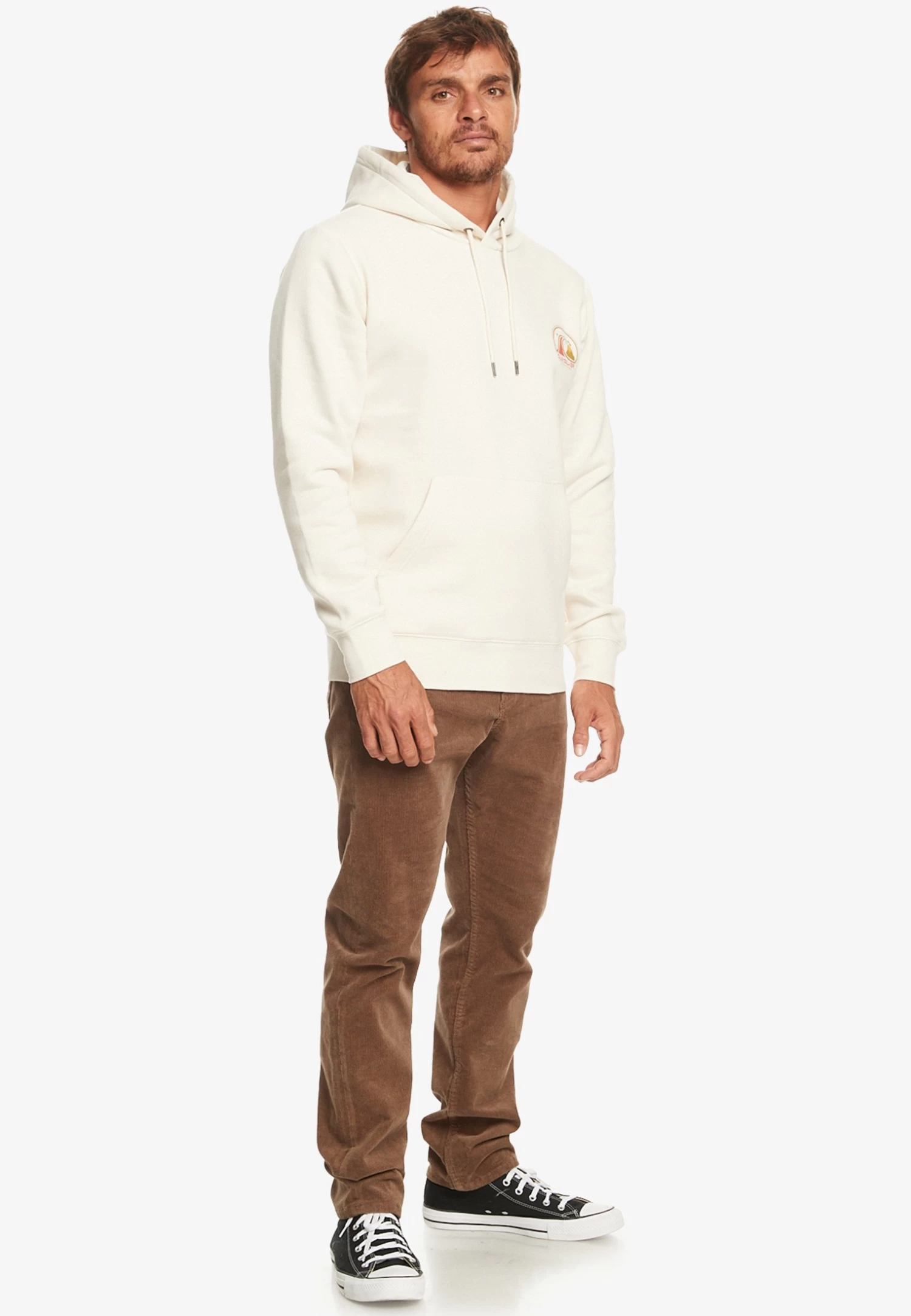 Quiksilver Clean Circle - Hoodie - White 4 Quiksilver Clean Circle - Hoodie - White - Afbeelding 2