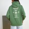 Quiksilver Uni Oversized Hoodie - Sweater - Greener Pastures -Kleding Verkoop 47ba715531b24b5aa6fcf668210ee3ca