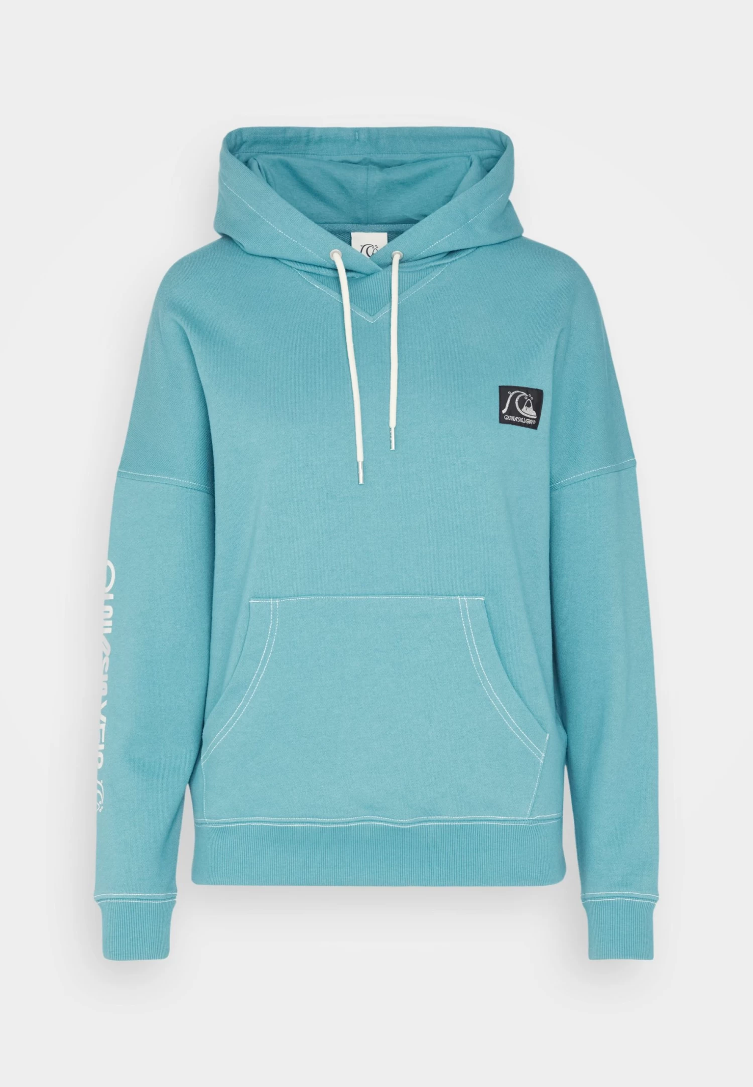 Quiksilver Uni Hoodie - Sweater - Brittany Blue 7 Quiksilver Uni Hoodie - Sweater - Brittany Blue - Afbeelding 5