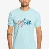 Quiksilver Signature Move- T-Shirt Print - Sky Blue 1 Quiksilver Signature Move- T-Shirt Print - Sky Blue -Kleding Verkoop 4926c5de4204466782b4a02741648062