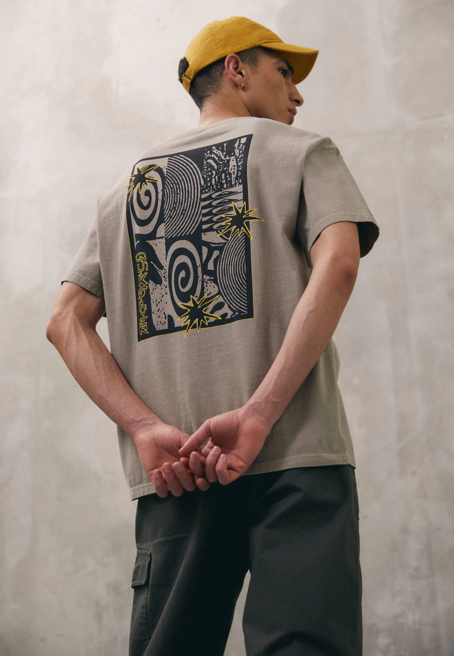 Quiksilver Fallcity Tjl0 - T-Shirt Print - Goat 3 Quiksilver Fallcity Tjl0 - T-Shirt Print - Goat