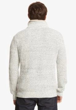 Quiksilver Boulevard Des Plages - Trui - Mottled Dark Grey -Kleding Verkoop 525f229efa8e477c90ccdcbb8b2a2d7b