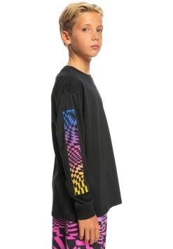 Quiksilver Radical Flag Ls Yth - Longsleeve - Black -Kleding Verkoop 52c0138496934b4a9e8d40db5686e137