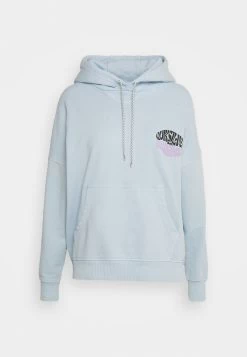 Quiksilver Uni Oversized Hoodie - Sweater - Clear Sky -Kleding Verkoop 53fa1cf894b74af89a8aae9da1dfbe07