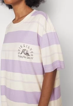 Quiksilver Tee - T-Shirt Print - Pastel Lilac -Kleding Verkoop 54f890c8321e4ea09761e300d138ce7d