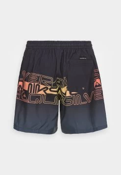 Quiksilver Everyday Wordblock Volley 17 - Zwemshorts - Black -Kleding Verkoop 55ee1b80d8124f2cb96025024f4c2228