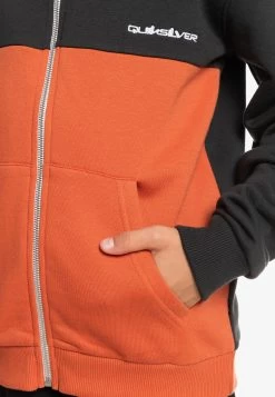 Quiksilver Easy Day Block Youth - Sweater Met Rits - Tarmac -Kleding Verkoop 58794802e680448a8836c2a64f17796c