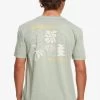 Quiksilver Summerhope- T-Shirt Print - Green -Kleding Verkoop 5ca01231270d453791f1cf14d4f2148a