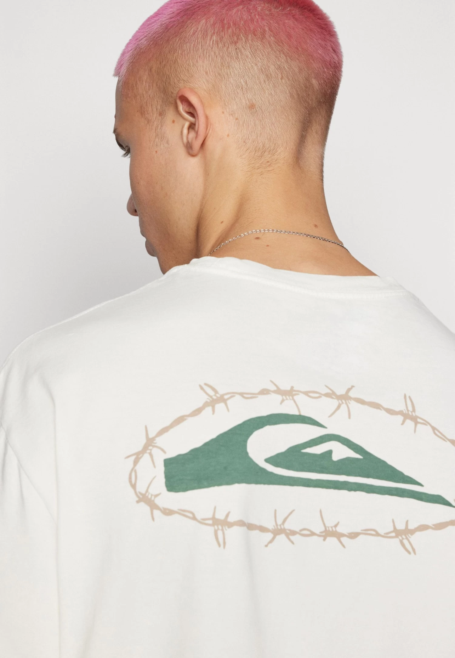 Quiksilver Mikey - T-Shirt Print - Snow White 10 Quiksilver Mikey - T-Shirt Print - Snow White - Afbeelding 8