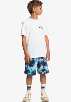 Quiksilver Nice Days Ss Yth - T-Shirt Print - White