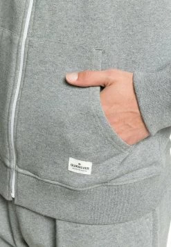 Quiksilver Mit Reissverschluss Für Män - Sweater Met Rits - Light Grey Heather -Kleding Verkoop 675dee23f0fe4a5296e2e79a3b1799b0