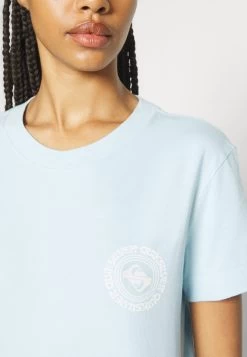 Quiksilver Uni Screen Tee - T-Shirt Print - Clear Sky -Kleding Verkoop 68ba6d868716448dac71509ba3cfd843