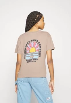 Quiksilver Uni Screen Tee - T-Shirt Print - Fossil -Kleding Verkoop 6b94e9d53d18425094bbd8b2a5f5c6a7