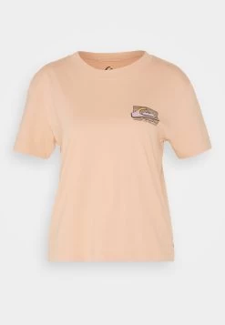 Quiksilver Uni Screen Tee - T-Shirt Print - Café Crème -Kleding Verkoop 74df73373e9a4e5fbf0b56bb471bc086