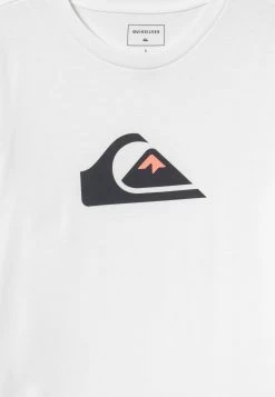 Quiksilver Comp Logo Tee - T-Shirt Print - White -Kleding Verkoop 7d57635814444cb8953b7ad14888c482