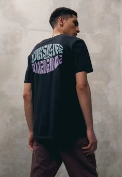 Quiksilver Boldmove - T-Shirt Print - Black