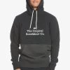 Quiksilver Emboss-À Pour Eqyft - Hoodie - Black -Kleding Verkoop 86619ef402f0469292916b7aa41f4521