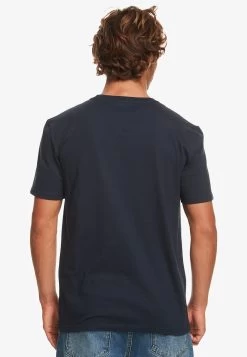 Quiksilver Circle Trim - T-Shirt Print - Dark Blue -Kleding Verkoop 86a0c9bfe7fb41f2897c91775ac1c051
