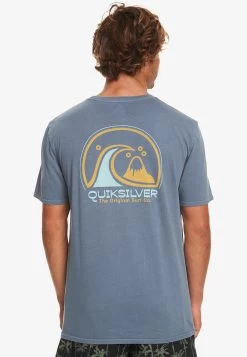 Quiksilver Clean Circle - T-Shirt Print - Byg