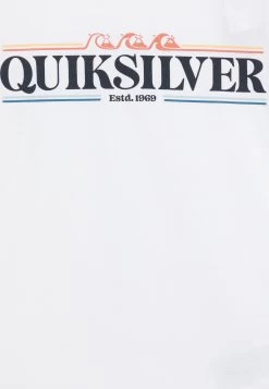 Quiksilver Gradient Line Tees - T-Shirt Print - White 7 Quiksilver Gradient Line Tees - T-Shirt Print - White -Kleding Verkoop 90275a6178704ce4ad234601622d7036